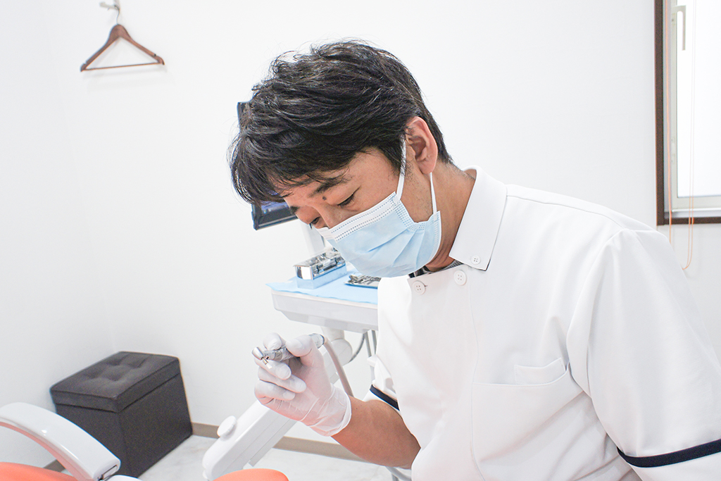 二十世紀が丘・コリーヌ歯科クリニック・噛める喜びを技工士とも共有し、チーム医療につなげています